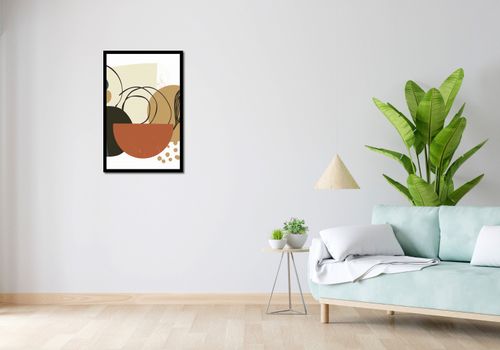 Plakat 53x81cm Kolaż Roślin na Arena.pl