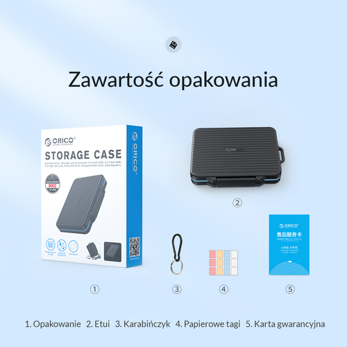 Orico Etui na karty pamięci: 6*SD, 18*microSD na Arena.pl