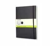 Notatnik Moleskine XL ekstra duży (19x25 cm) Czysty Czarny Miękka oprawa