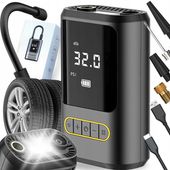 Kompresor Bezprzewodowy Samochodowy Przenośna Pompka Rowerowa
