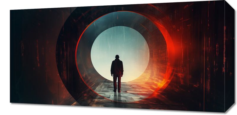 Obraz 60x30cm Portal do Świata zdjęcie 1