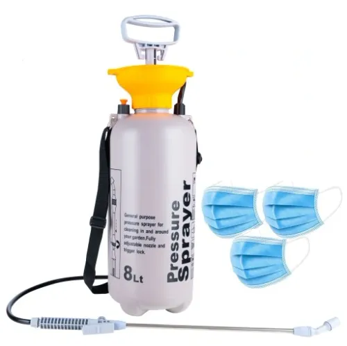 OPRYSKIWACZ OGRODOWY CIŚNIENIOWY RĘCZNY DŁUGA LANCA 8L SPRYSKIWACZ na Arena.pl