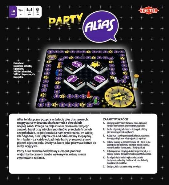Tactic Extra Gra Party Alias Imprezowa zdjęcie 4