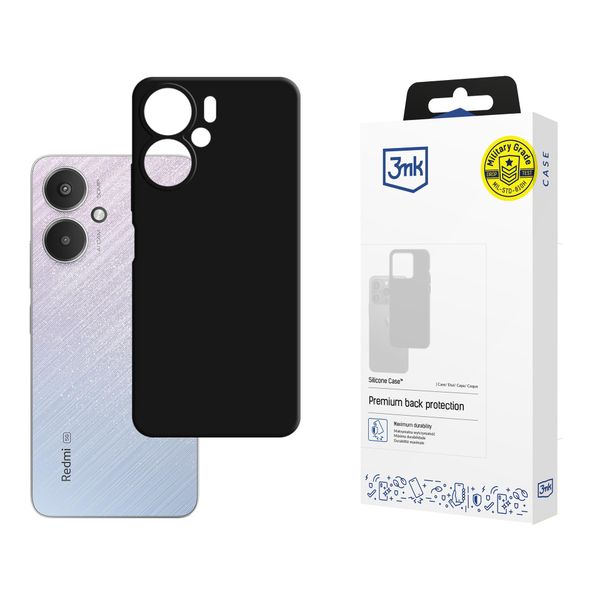 redmi 13c 5g - 3mk silicone case zdjęcie 1