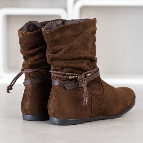 Modne Botki Z Zamszu r.41 na Arena.pl