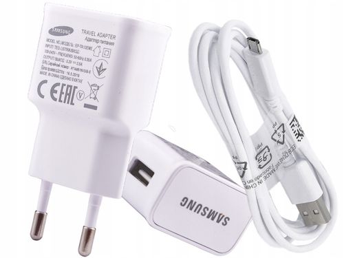 ŁADOWARKA SAMSUNG EP-TA10EWE 2A + KABEL MICROUSB na Arena.pl