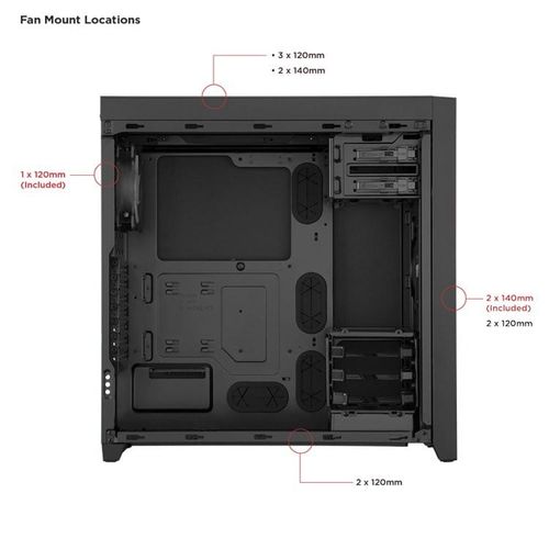 Corsair Obsidian 450D Windowed BLACK MID-Tower na Arena.pl