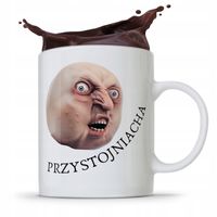 Kubek Śmieszny Zabawny Przystojniacha Prezent Z Nadrukiem Ze Zdjęciem