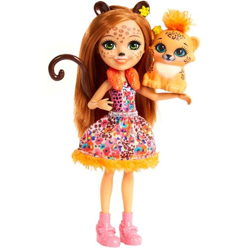 Enchantimals Lalka Cherish Cheetah i Gepard Quick Quick na Arena.pl