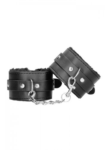 plush bonded leather hand cuffs   with adjustable straps na Arena.pl