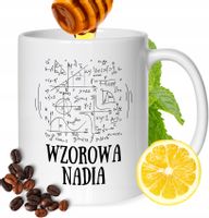 Kubek Dla Nadii Koleżanki Przyjaciółki Żony Prezent Z Nadrukiem Biały 330Ml