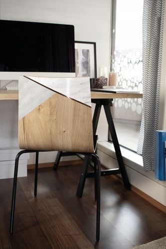 Okleina Na Blat Dąb Ribbec Folia Meblowa Drewno PCV Rolka Wymiar na Arena.pl