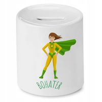 Skarbonka Dla Dzieci Bohater Prezent Z Nadrukiem Ze Zdjęciem