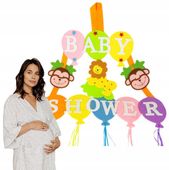 Filcowa Dekoracja Baby Shower Napis Przyjęcie Dziecko Prezent Uroczystość