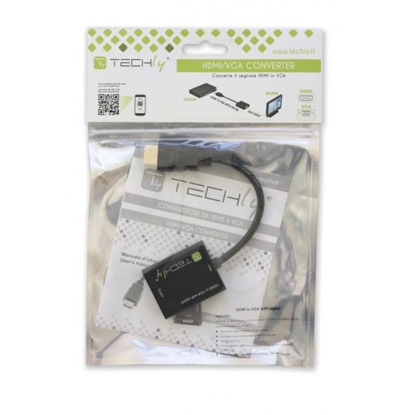 KONWERTER TECHLY  HDMI na VGA M/F 301658 zdjęcie 3
