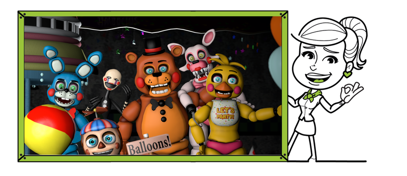 Bidon Junior FNAF Five Nights at Freddy's zdjęcie 2