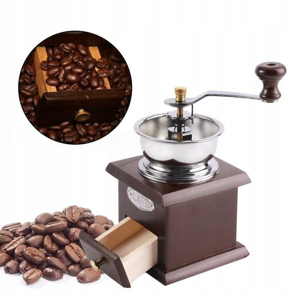 MŁYNEK DO KAWY CIEMNY 214 zdjęcie 3