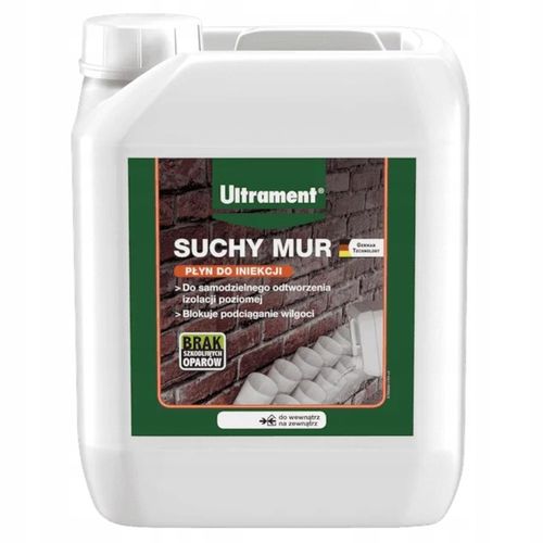 ULTRAMENT SUCHY MUR ŚRODEK DO INIEKCJI OSUSZANIA ŚCIAN OSUSZANIE 30kg na Arena.pl