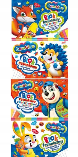 Wyprawka szkolna Bambino XXL duży zestaw przyborów szkolnych do szkoły na Arena.pl