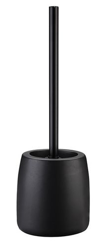 Szczotka WC z ceramicznym pojemnikiem czarna mat industrialny loftowy styl na Arena.pl