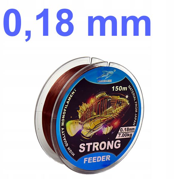ŻYŁKA WĘDKARSKA STRONG FEEDER 0,18 mm 7,0 kg 150m zdjęcie 2