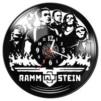 Zegar ścienny z płyty winylowej Rammstein 1544.14