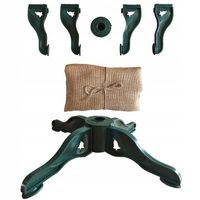 Uniwersalny STOJAK plastikowy pod choinkę sztuczną 100 -160 cm juta