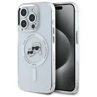 Etui Karl Lagerfeld do iPhone 15 Pro Max, Biały, MagSafe