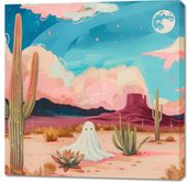 Obraz 100x100cm Duch Między Kaktusami