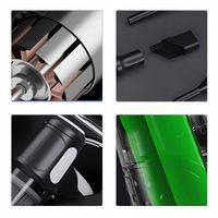 ODKURZACZ SAMOCHODOWY BEZPRZEWODOWY RĘCZNY MOCNY DO AUTA DOMU 2w1 DMUCHAWA