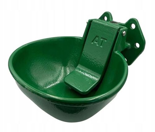 SOLIDNE POIDŁO MISKOWE ŻELIWNE DLA BYDŁA KONI 2 LITRY SZEROKI JĘZYK TYP 105 na Arena.pl