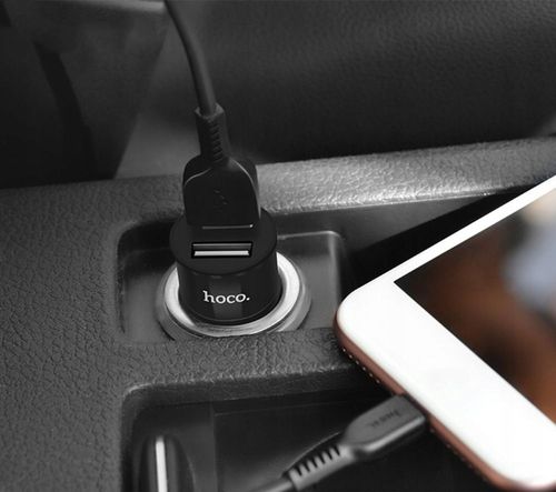 Ładowarka Samochodowa HOCO CAR FAST CHARGER 2xUSB na Arena.pl