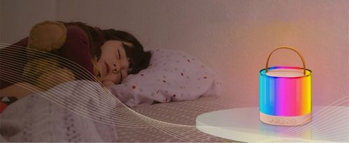 GŁOŚNIK DO KARAOKE RGB BLUETOOTH 2 MIKROFONY ZESTAW na Arena.pl