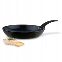 PATELNIA Ceramiczna INDUKCJA Gaz DUŻA Konighoffer Triste Black 28 cm