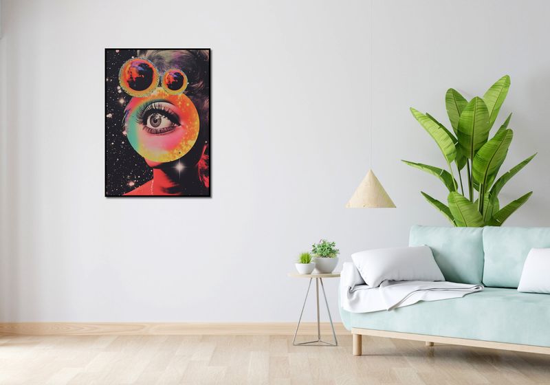 Plakat 64x90cm Oko w Kosmosie zdjęcie 4