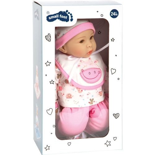 LALKA BOBAS DUŻA Miękka Lalka Niemowlę 40cm Z Akcesoriami Na Prezent na Arena.pl