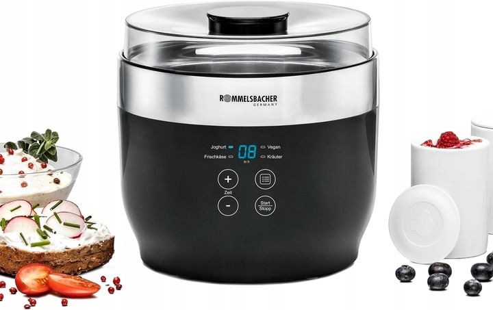 Urządzenie do Jogurtu i Świeżego Sera Jogurtownica Rommelsbacher JG 80 zdjęcie 1