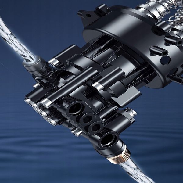 MYJKA CIŚNIENIOWA AKUMULATOROWA 21V 30BAR 15000mAh ZESTAW LCD zdjęcie 9