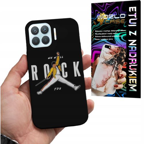 ETUI CASE DO OPPO RENO 4 LITE - ROCK KAPELE WZORY FAN POKROWEIC PLECKI na Arena.pl