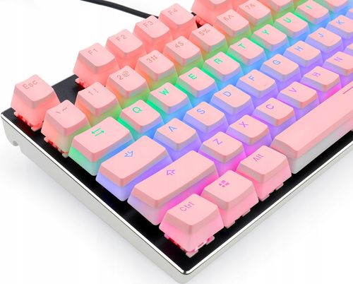 Keycaps Redragon PBT Doubleshot keycaps (różowe) na Arena.pl