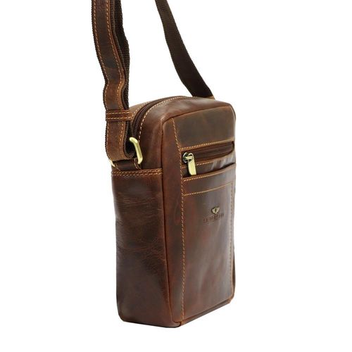 Skórzana torba męska do pracy na Arena.pl