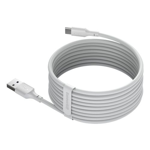 kabel usb do usb-c baseus simple wisdom, 40w, 5a, 1.5m (biały) 2szt. na Arena.pl