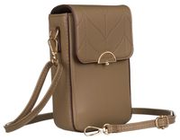 mini torebka-portfel ze skóry ekologicznej - peterson