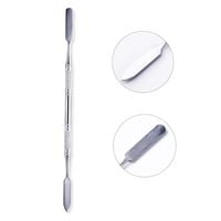 Kopytko do paznokci ze szpatułką do akrylożelu dwustronne