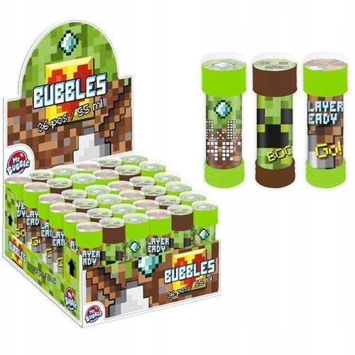bańki mydlane bubble 55ml minecraft a'36 2414 na Arena.pl