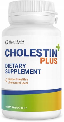 Cholestin Plus - 30 Kapsułek na Prawidłowy Cholesterol i Zdrowe Serce - HLP na Arena.pl