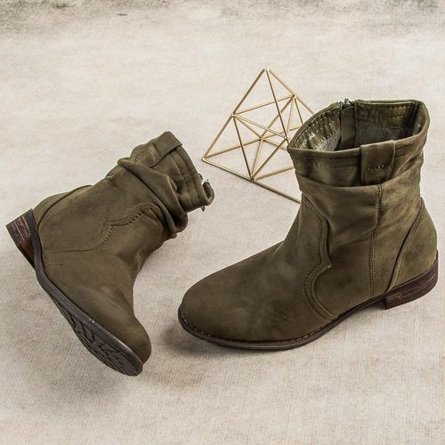 Oliwkowe Botki r.39 na Arena.pl