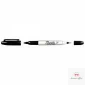 MARKER DWUSTRONNY SHARPIE TWIN TIP CZARNY S0811100