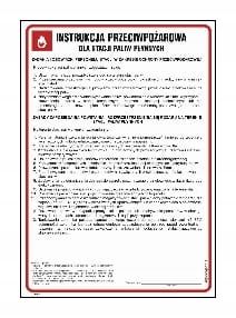 Instrukcja Przeciwpożarowa Stacji Paliw Płynnych H na Arena.pl