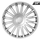 Kołpaki Crystal silver 14", 4 szt.
